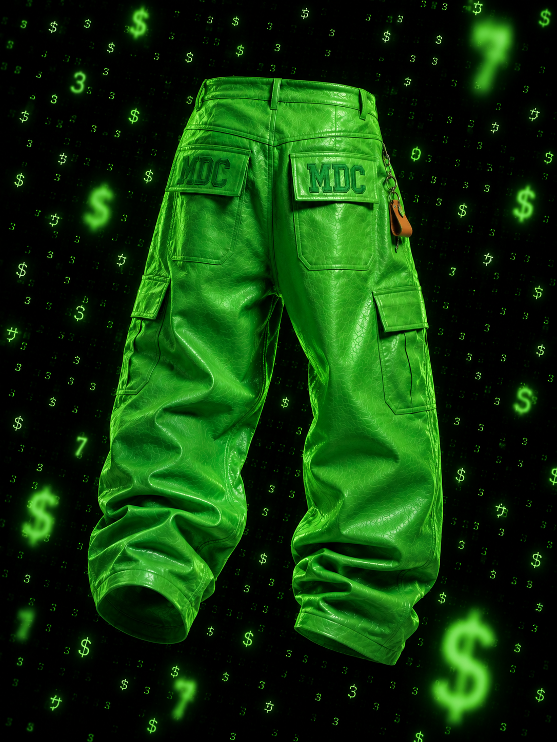 Matrix Leather Cargos — Drop 001