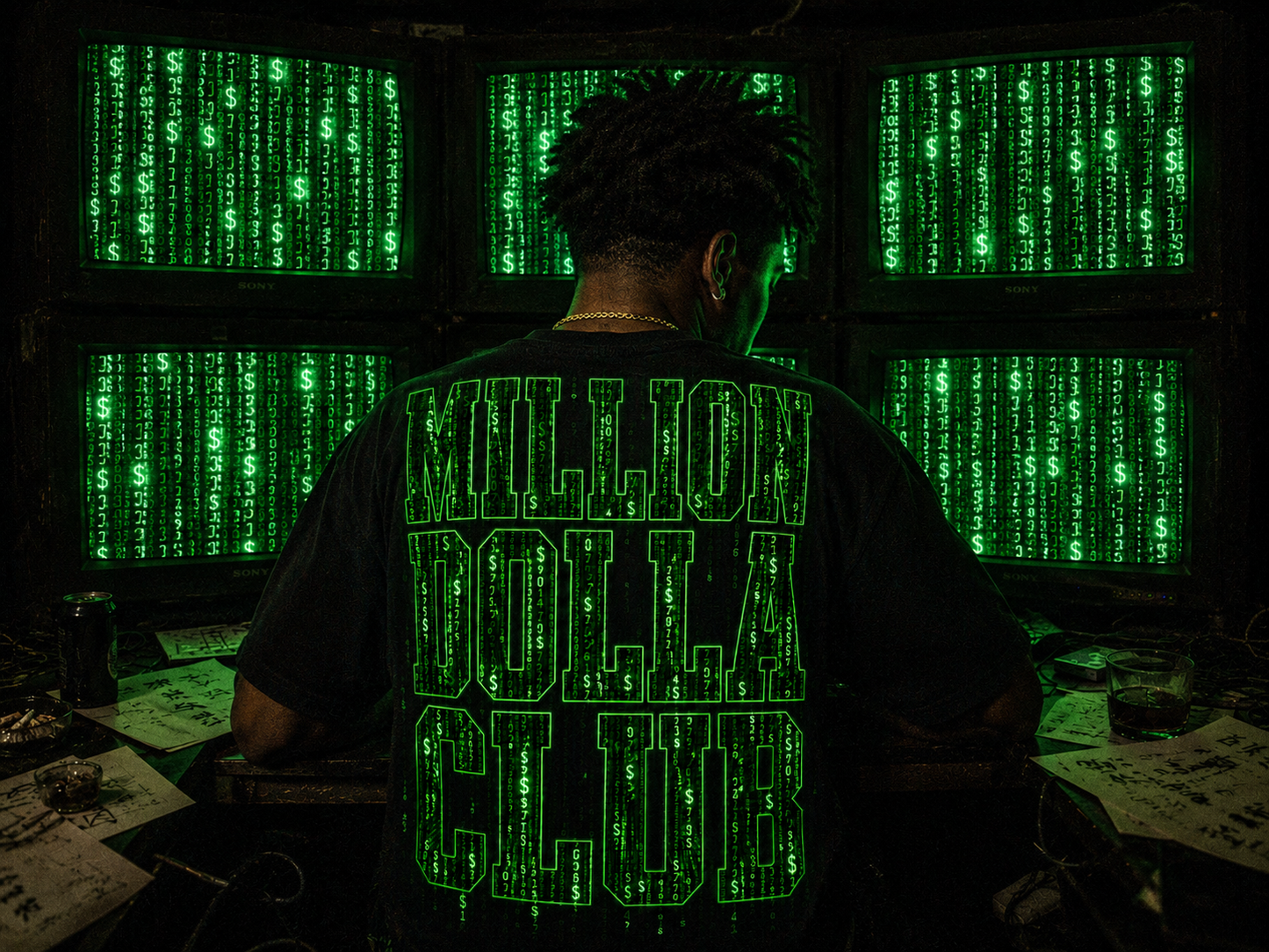 Matrix Code Tee — Drop 001