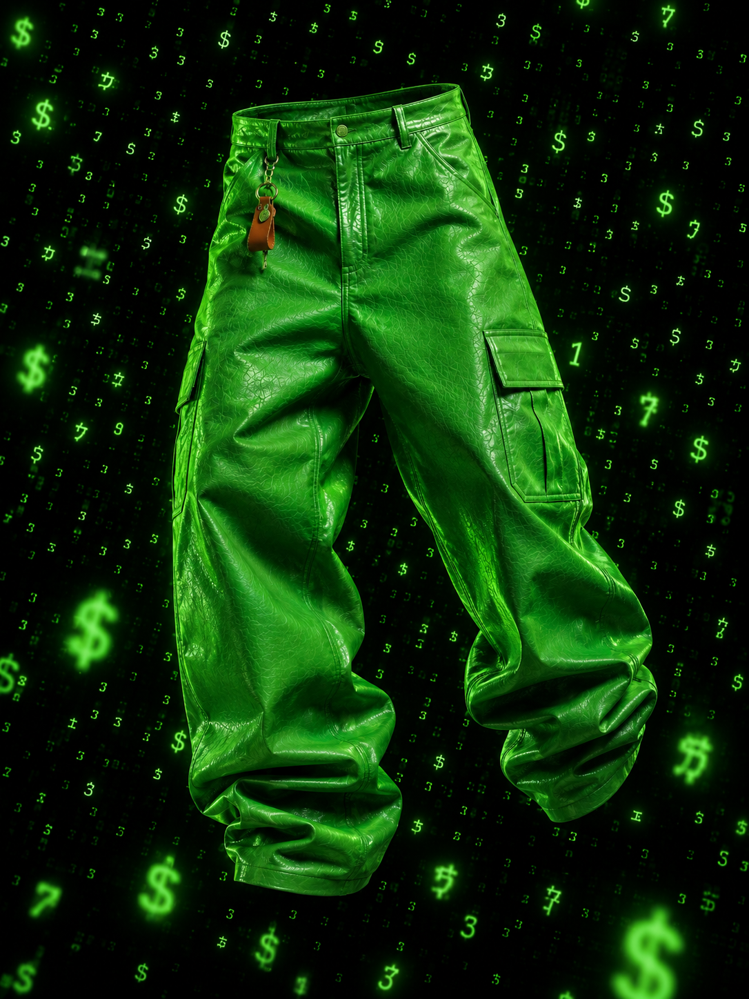Matrix Leather Cargos — Drop 001